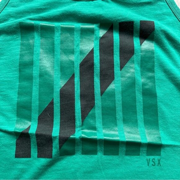 Victoria's Secret VSX | Green "Player" Open Back Tank Top | Size Extra Small - Picture 4 of 7